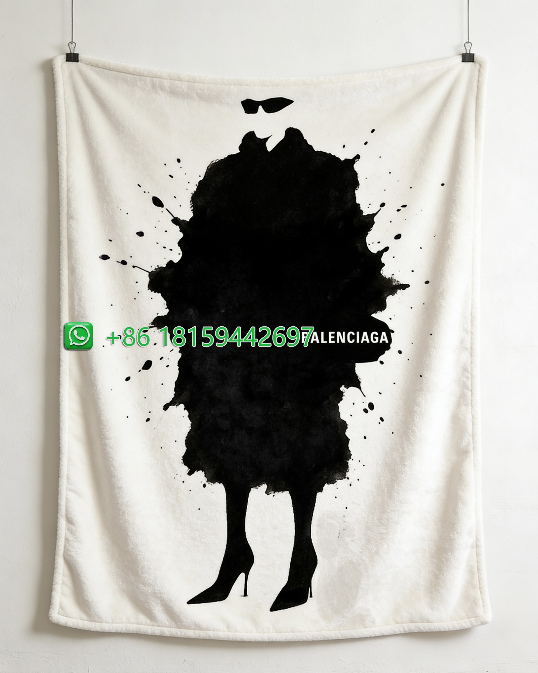 Balenciaga Throw Blankets